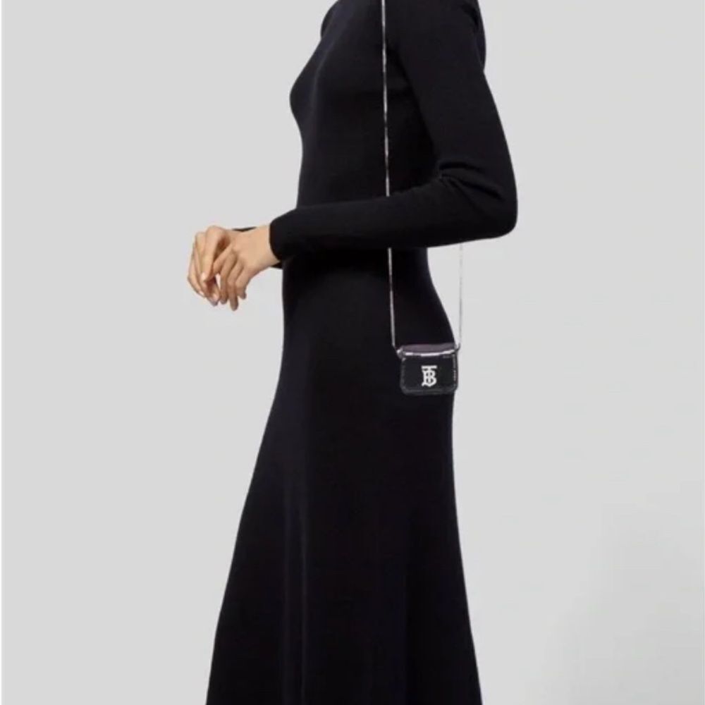 Burberry *Midnight Blue* Micro Mini Sequin Lola Crossbody - Picture 2 of 8